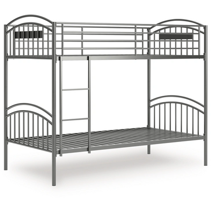 LACY TWIN/TWIN BUNK BED W/LADDER