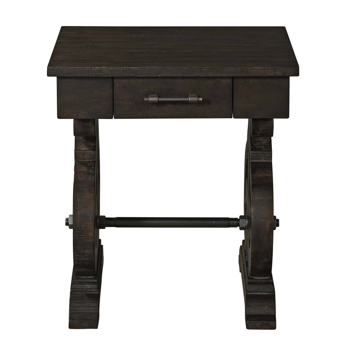 STONE SQUARE SIDE TABLE