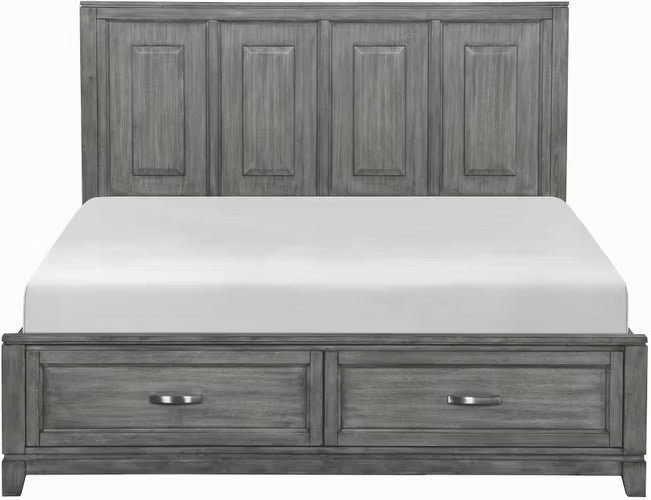 GRAHAM WHITE QUEEN BED