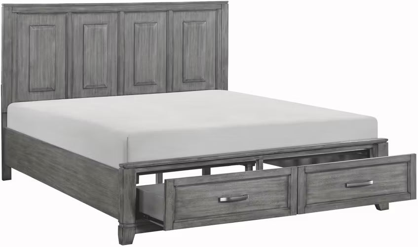 GRAHAM WHITE QUEEN BED