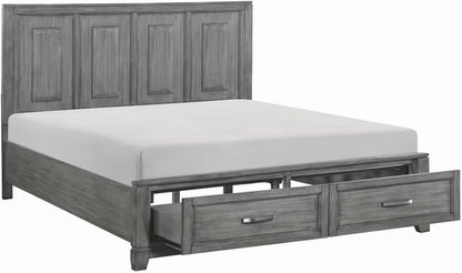 GRAHAM WHITE QUEEN BED