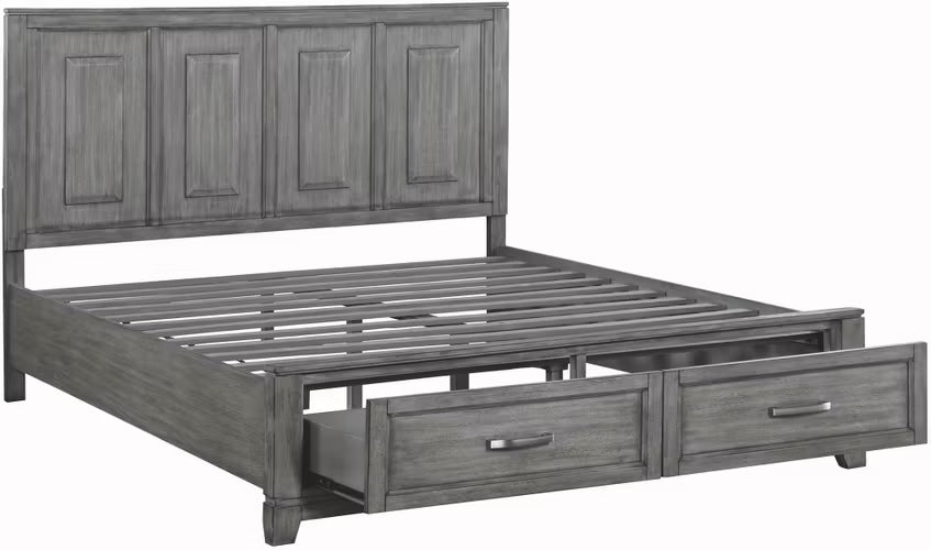 GRAHAM WHITE QUEEN BED