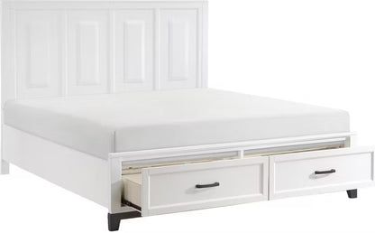 GRAHAM WHITE QUEEN BED