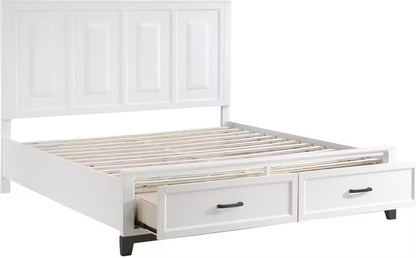GRAHAM WHITE KING BED
