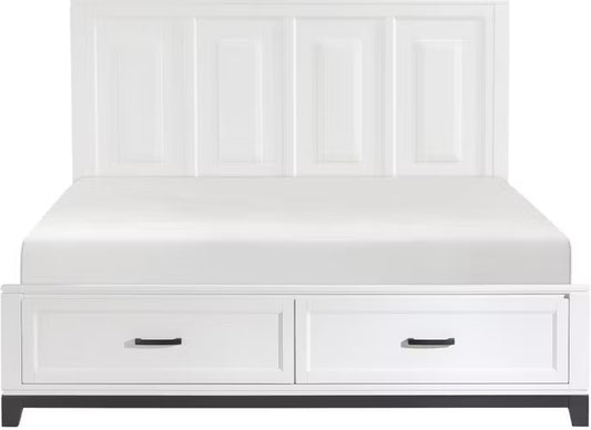 GRAHAM WHITE KING HEADBOARD 1/3