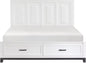 GRAHAM WHITE KING BED