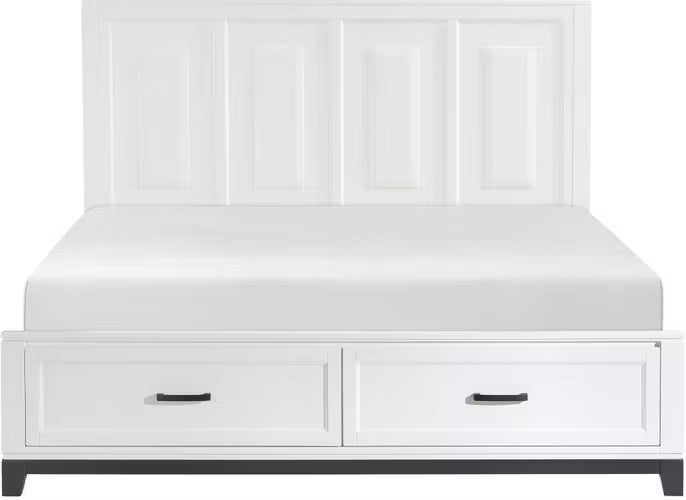 GRAHAM WHITE QUEEN BED