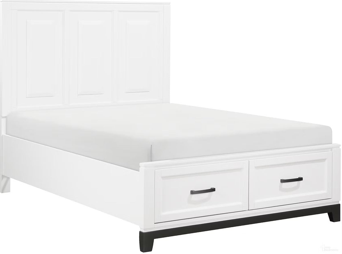 GRAHAM WHITE FULL HEADBOARD 1/3