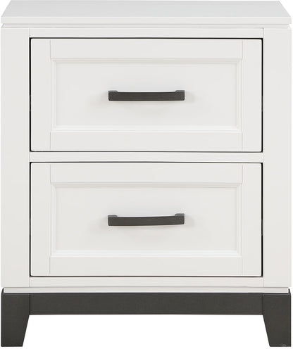 GRAHAM WHITE NIGHTSTAND