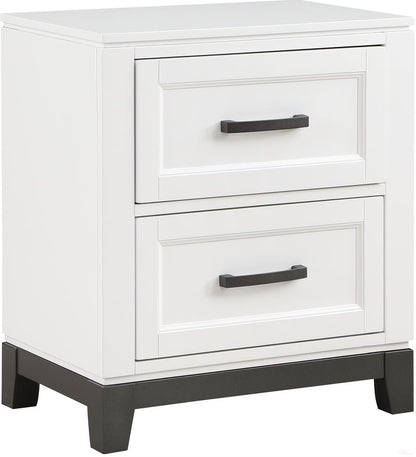 GRAHAM WHITE NIGHTSTAND