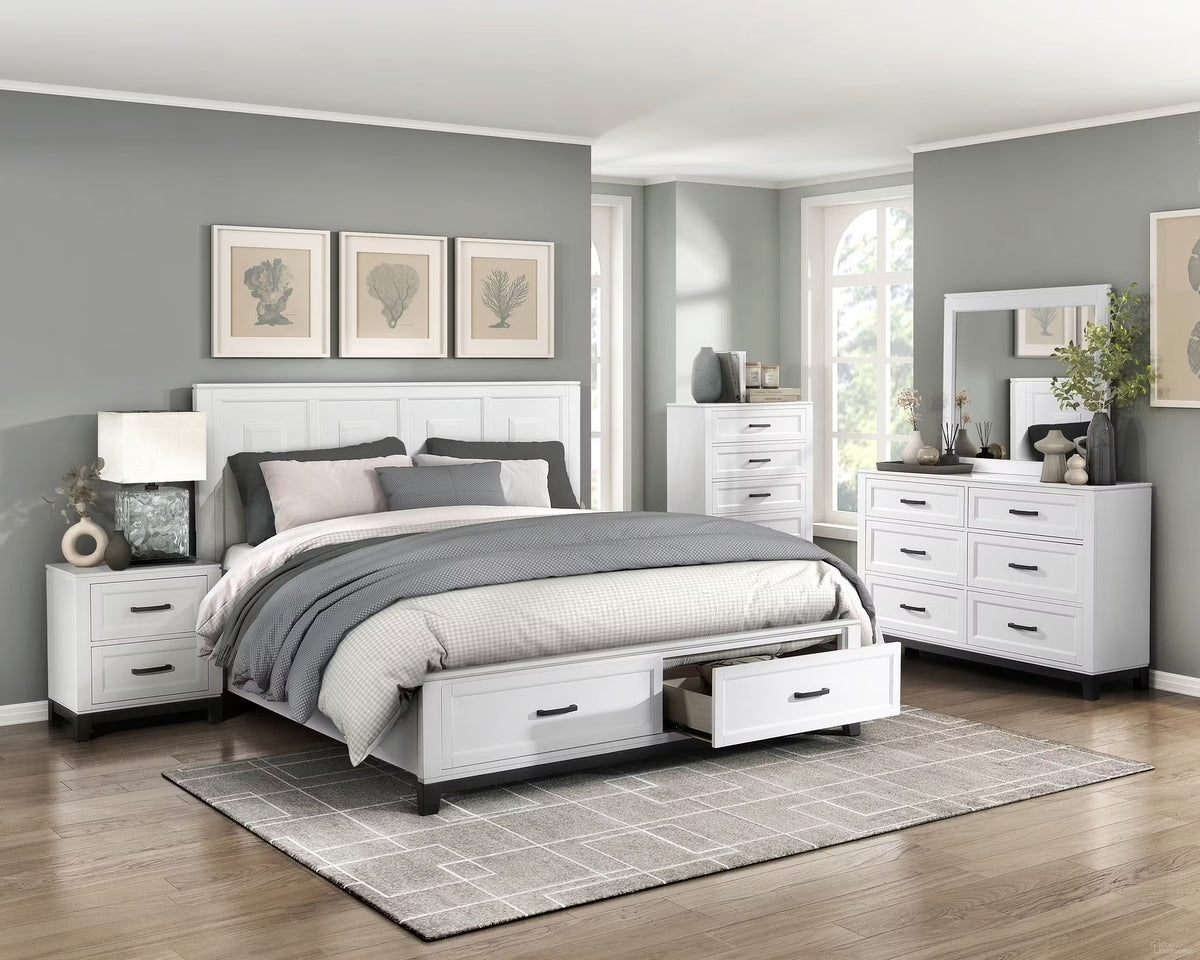 GRAHAM WHITE NIGHTSTAND