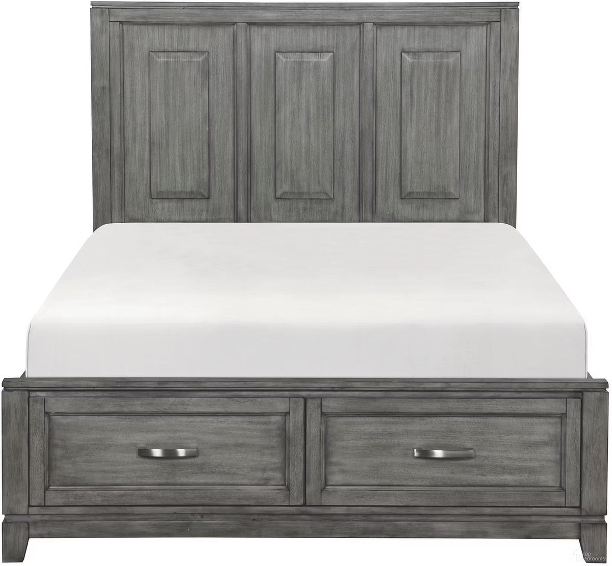 GRAHAM GREY QUEEN BED