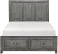 GRAHAM GREY QUEEN BED