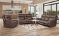 Nadia Walnut Sofa & Loveseat