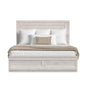 ARTIC WHITE KING BED