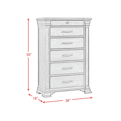 KINGSTON GREY CHEST