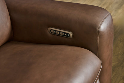 SETH LEATHER POWER RECLINING SOFA