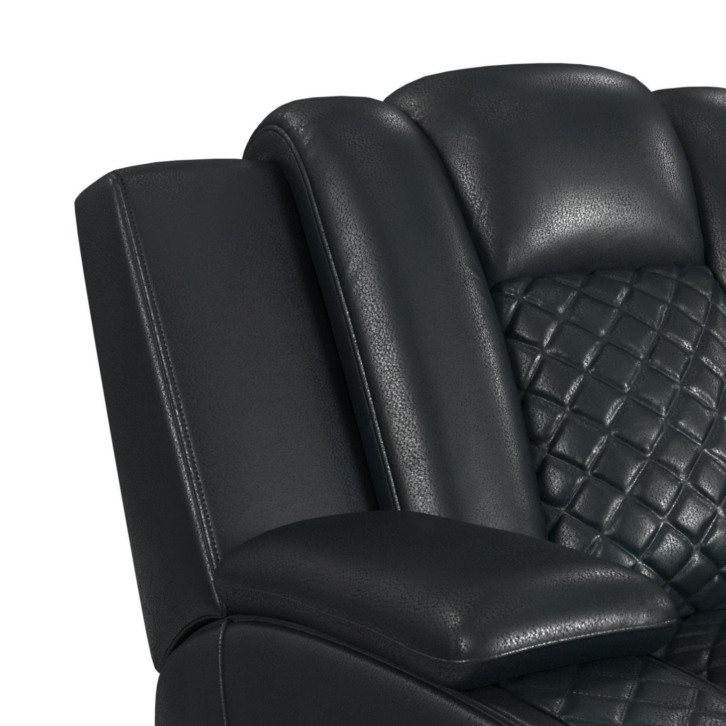 CARLY PEBBLE BLACK SOFA