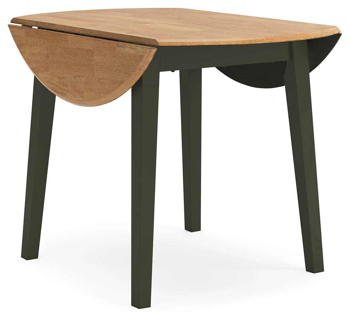 GAVIN ROUND DROP LEAF TABLE