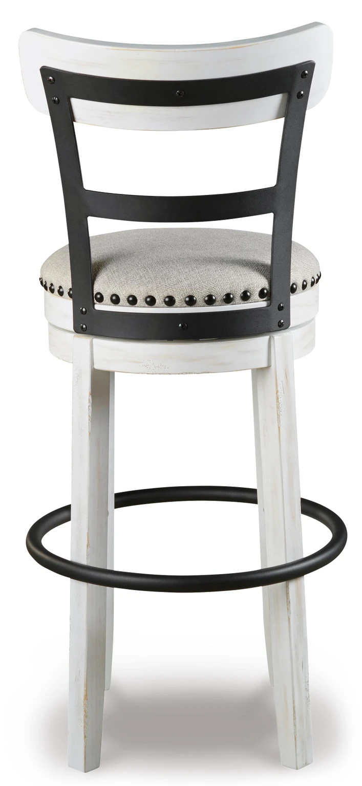 VICKIE WHITE 30" BARSTOOL