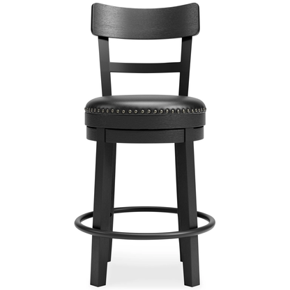 VICKIE BLACK 24" BARSTOOL