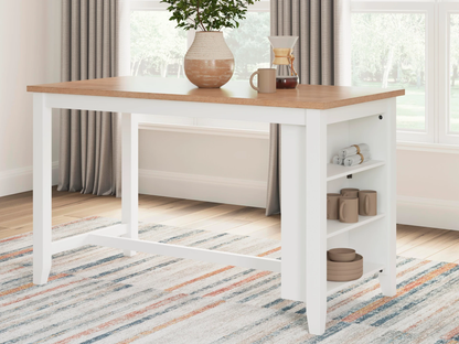 GAVIN COUNTER TABLE W/ STORAGE NW