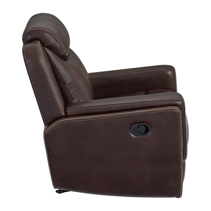 PATRICIA NEONO BROWN GLIDER RECLINE