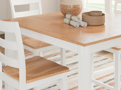 GAVIN 5PC COUNTER TABLE SET NW