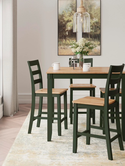 GAVIN 5PC COUNTER TABLE SET