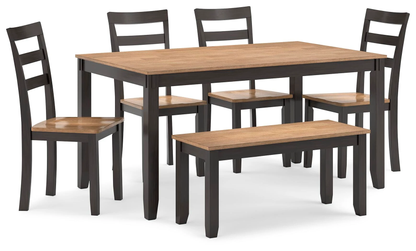 GAVIN 6PC DINING ROOM TABLE SET