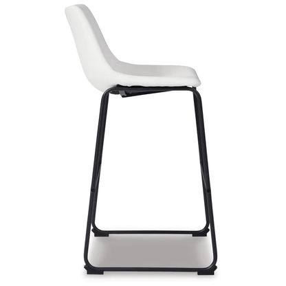 CAYSEN WHITE UPH BARSTOOLS 30"