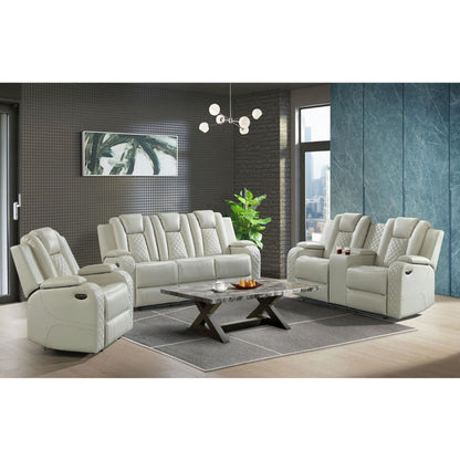 Carly Oyster Sofa & Loveseat