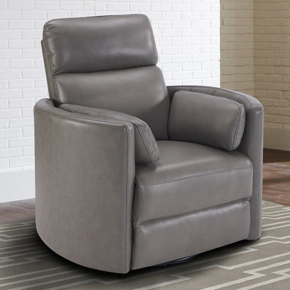 RIVER IVORY LEATHER RECLINER