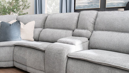 Braxton Dark Grey 6pc. Sectional