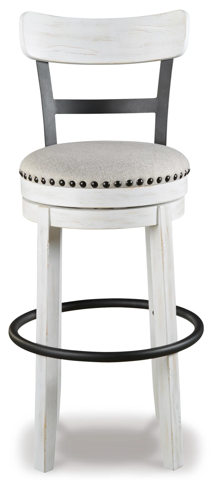 VICKIE WHITE 30" BARSTOOL