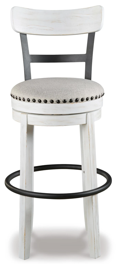 VICKIE WHITE 30" BARSTOOL