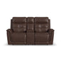 RILEY P5 LOVESEAT DARK BROWN