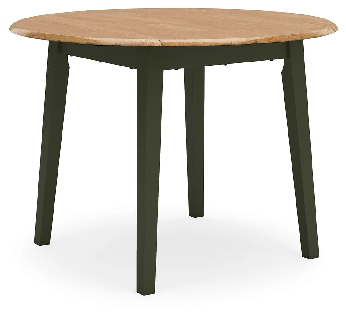 GAVIN ROUND DROP LEAF TABLE