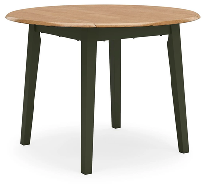 GAVIN ROUND DROP LEAF TABLE