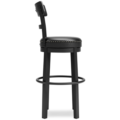 VICKIE BLACK 30" BARSTOOL