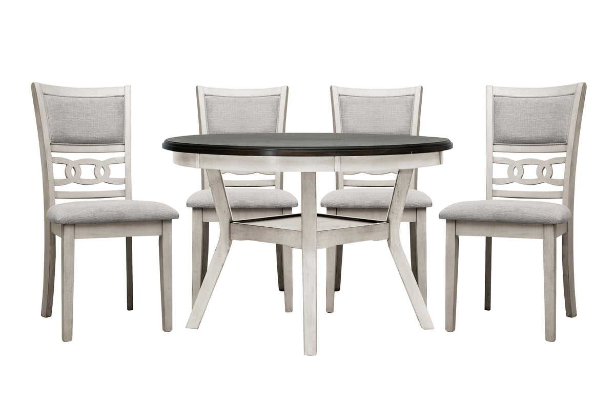 Marissa 5pc. White Dining Set