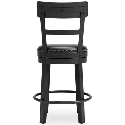 VICKIE BLACK 24" BARSTOOL