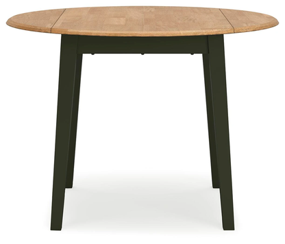 GAVIN ROUND DROP LEAF TABLE