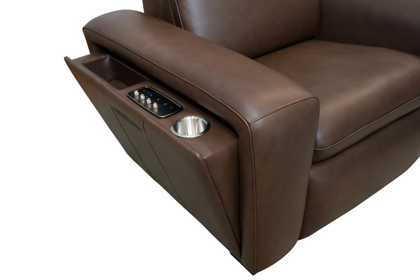 SETH LEATHER POWER RECLINER