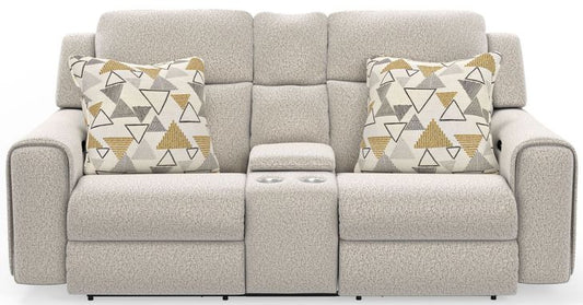 MAYA OATMEAL PWR RECLINING LOVESEAT
