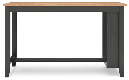 GAVIN COUNTER TABLE W/ STORAGE