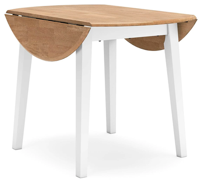 GAVIN ROUND DROP LEAF TABLE NW