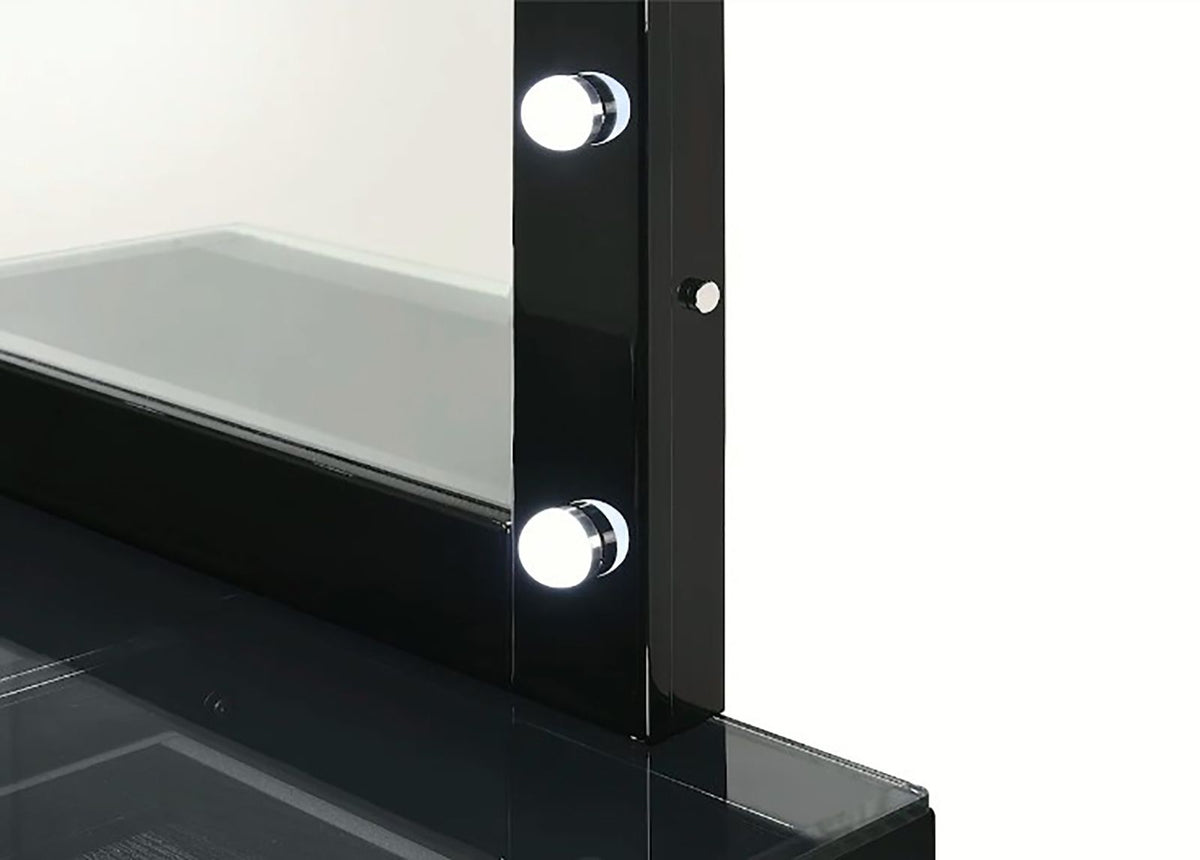 MORGAN BLACK VANITY SET