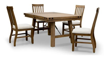 Dixie Light Hickory 5pc Dining Set