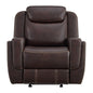 PATRICIA NEONO BROWN GLIDER RECLINE
